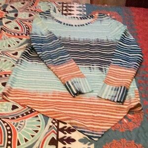 SALE Striped Multicolor Women's long sleeved tee